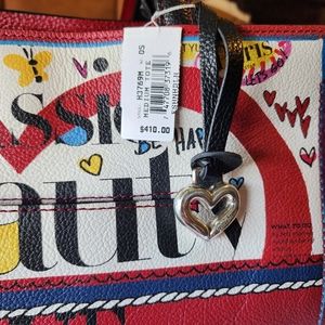 Brighton Fashionista Headlines Tote NWT